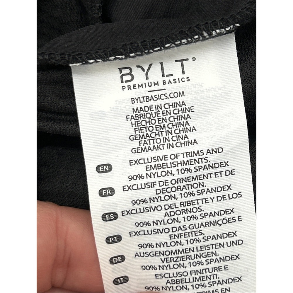 BYLT Ace Jogger Pants Men's 32X29 Black Performance Stretch Athleisure Nylon NEW - Picture 11 of 13